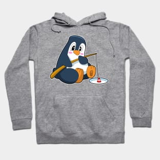 Penguin Fisher Fishing rod Hoodie